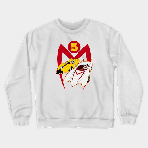 SPEED RACER MARCH 5 Crewneck Sweatshirt by kakeanbacot